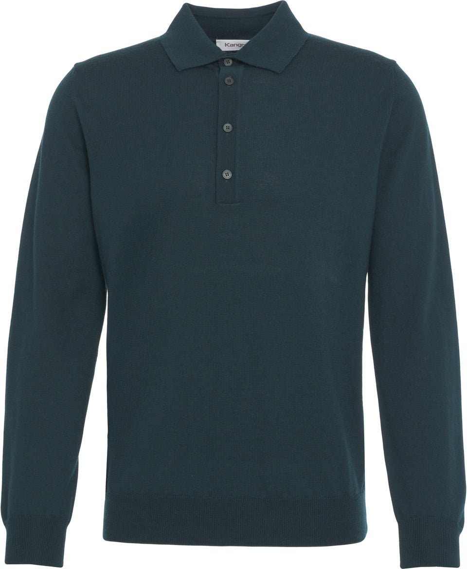 Kangra Knit polo shirt Groen