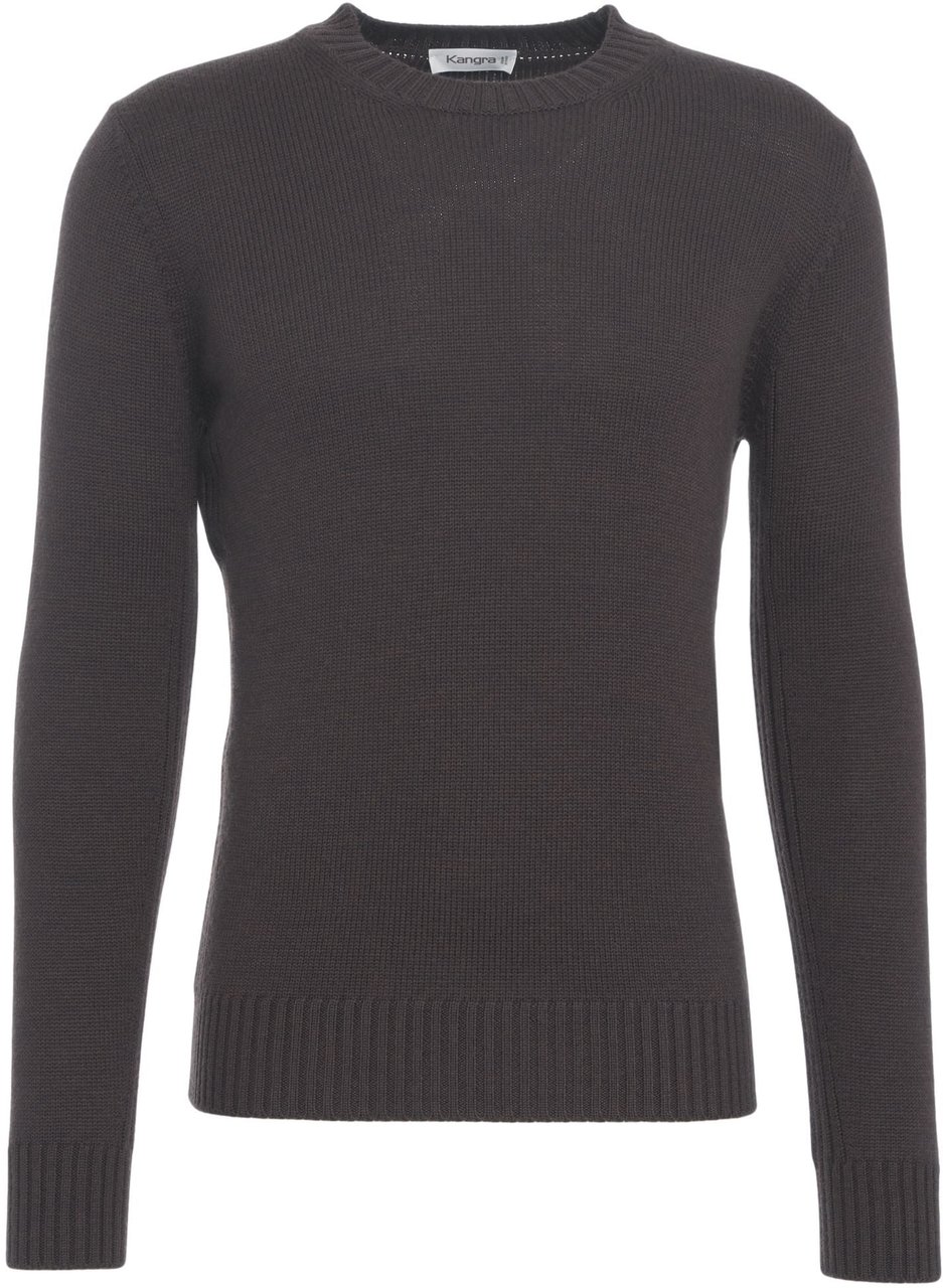 Kangra Wool knit sweater Bruin