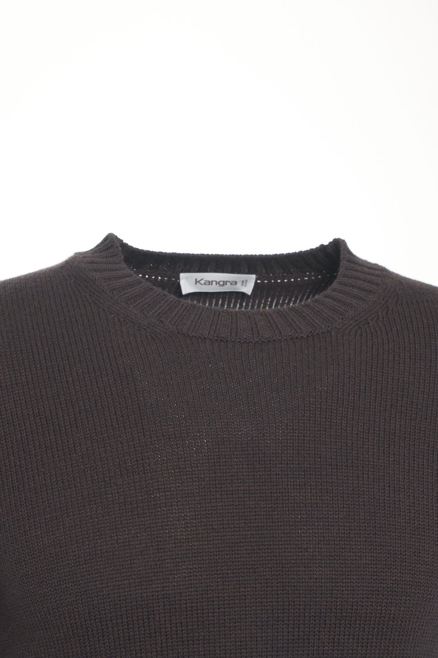 Kangra Wool knit sweater Bruin