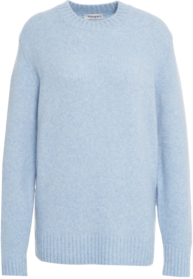 Kangra Wool sweater Blauw
