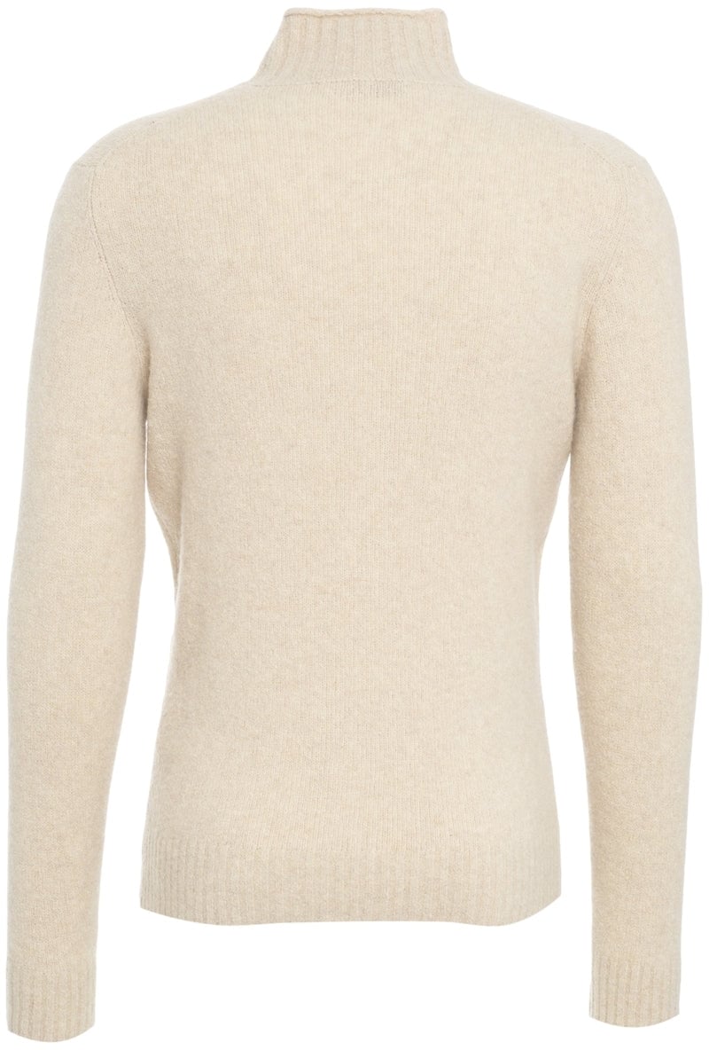 Kangra Wool sweater with turtleneck Beige