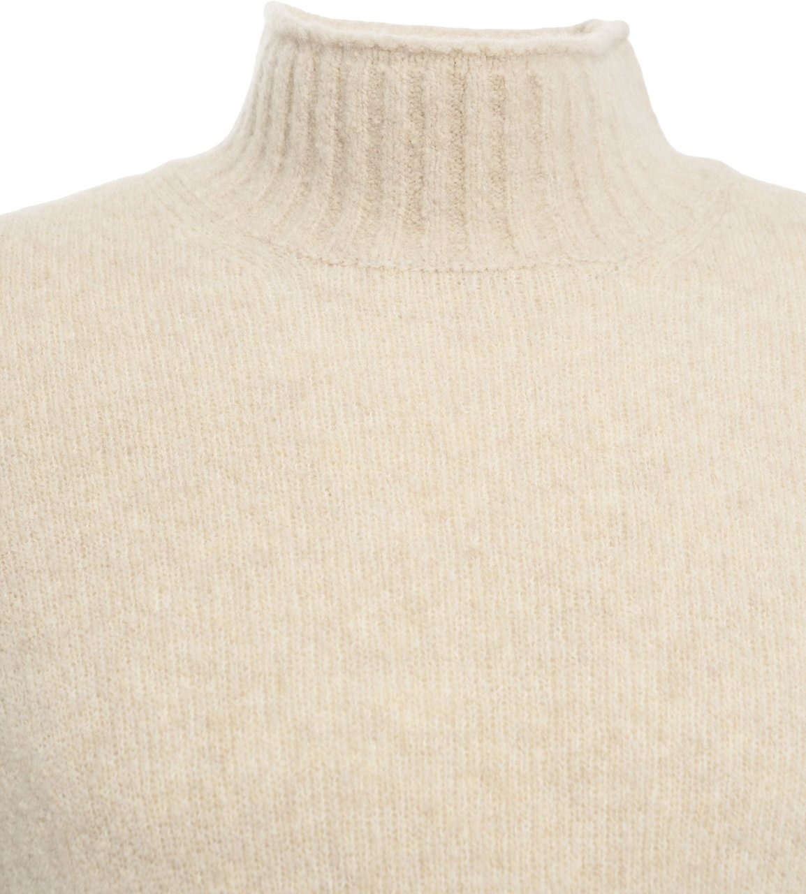 Kangra Wool sweater with turtleneck Beige
