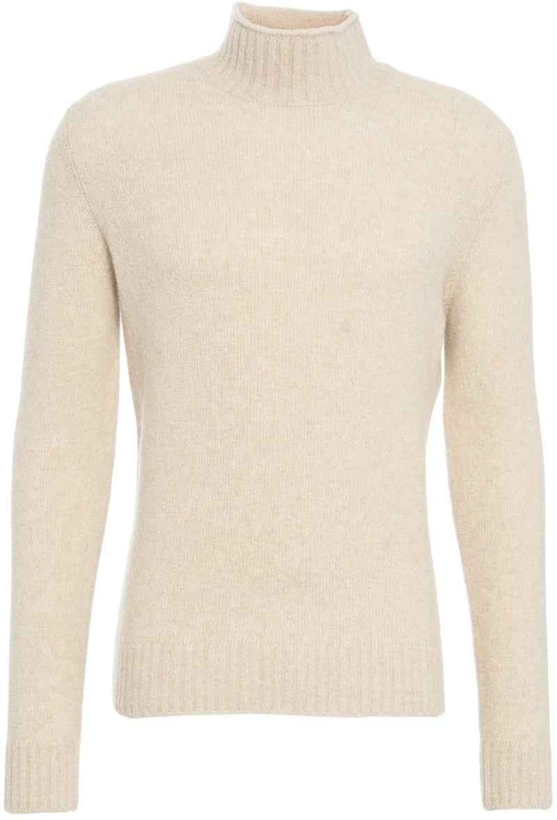 Kangra Wool sweater with turtleneck Beige