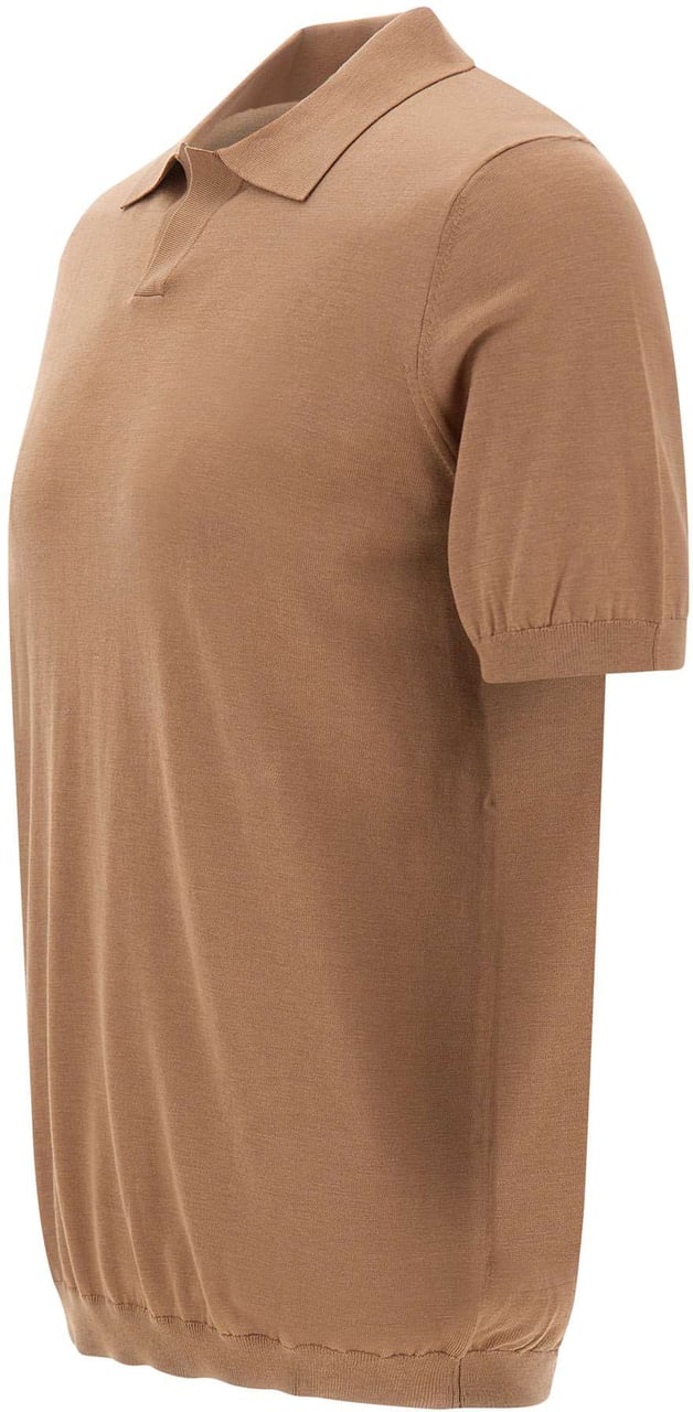 Kangra T-Shirts And Polos Brown Beige