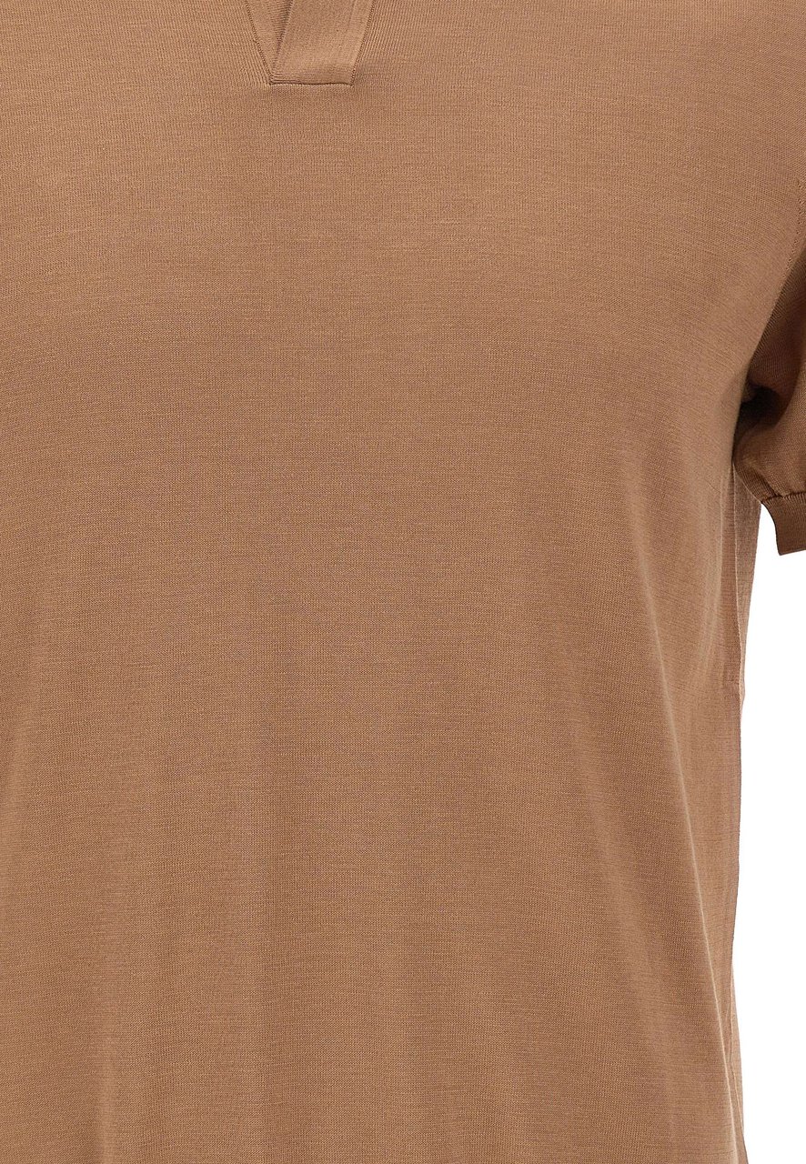 Kangra T-Shirts And Polos Brown Beige