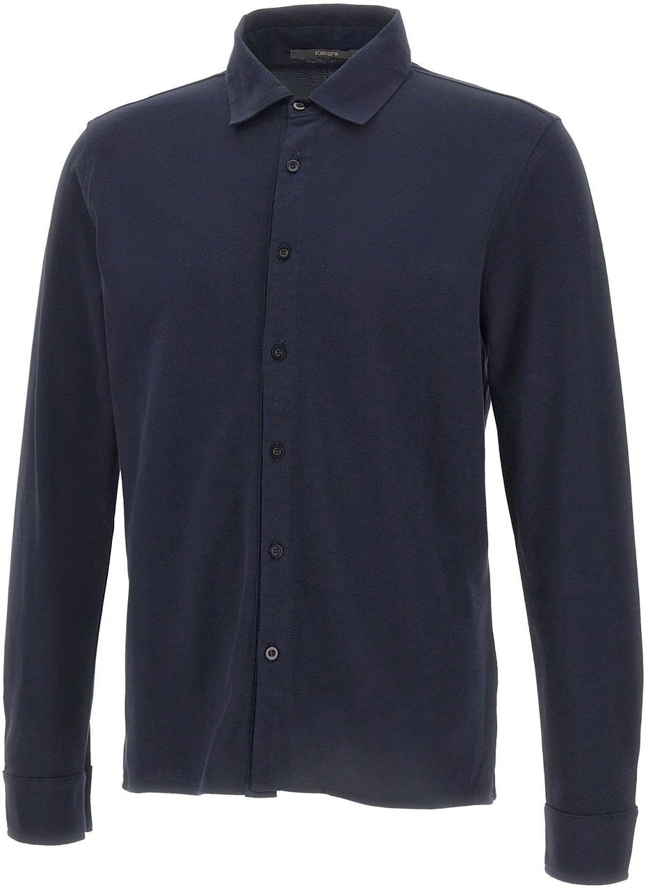 Kangra Shirts Blue Navy
