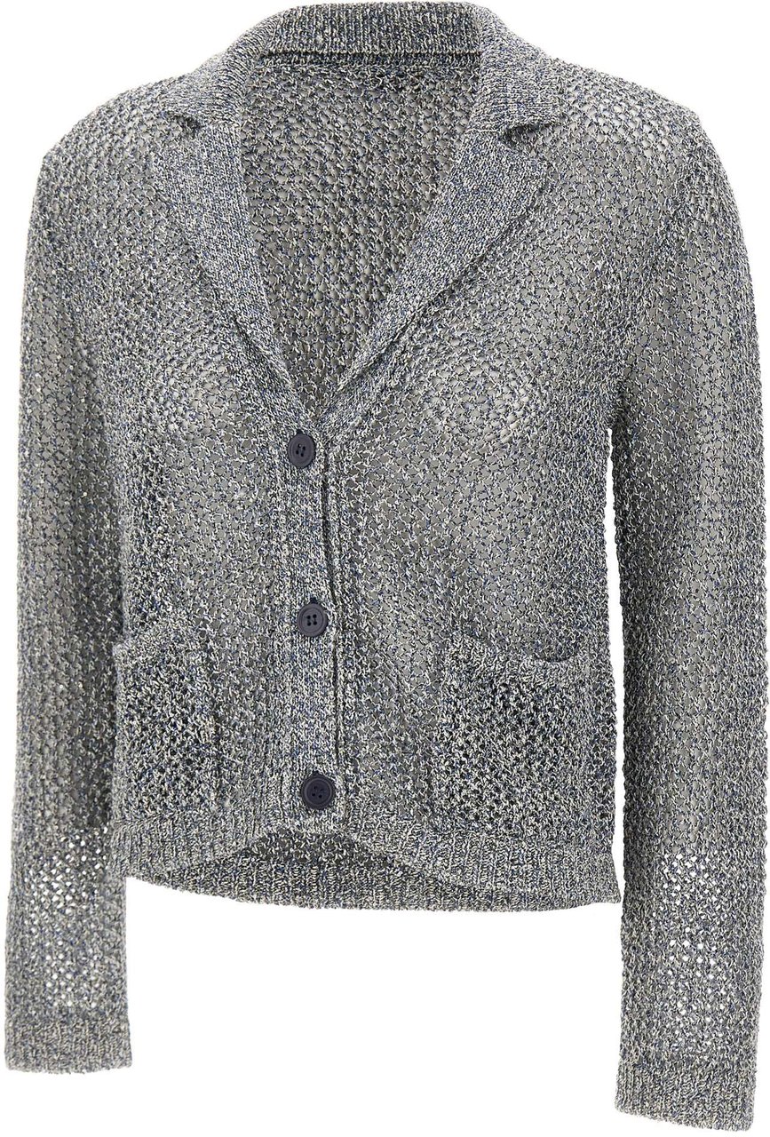 Kangra Sweaters Blue Zilver
