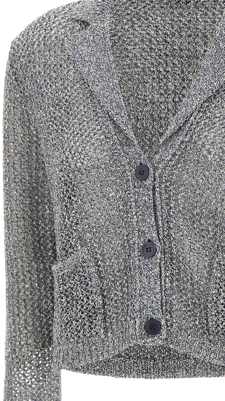 Kangra Sweaters Blue Zilver
