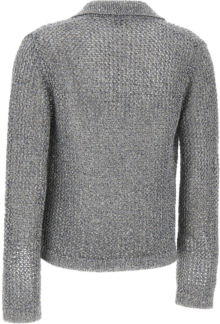 Kangra Sweaters Blue Zilver