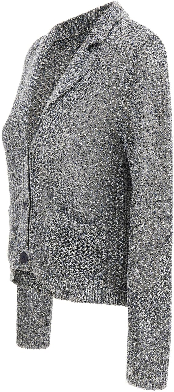 Kangra Sweaters Blue Zilver