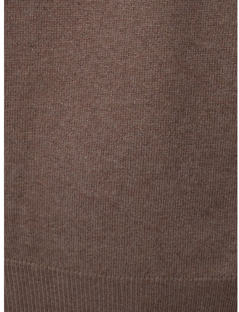 KANGRA Brown Wool Turtleneck Bruin