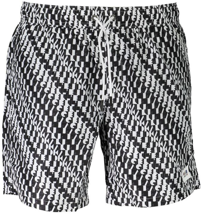 Karl Lagerfeld Karl Lagerfeld White Polyester Men's Swim Boxer Wit