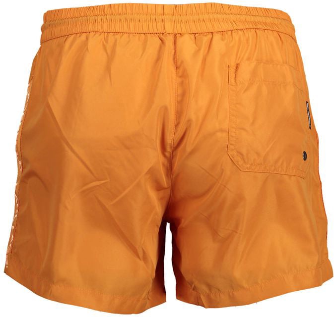Karl Lagerfeld Karl Lagerfeld Arancione Polyester Men Swim Boxer Oranje
