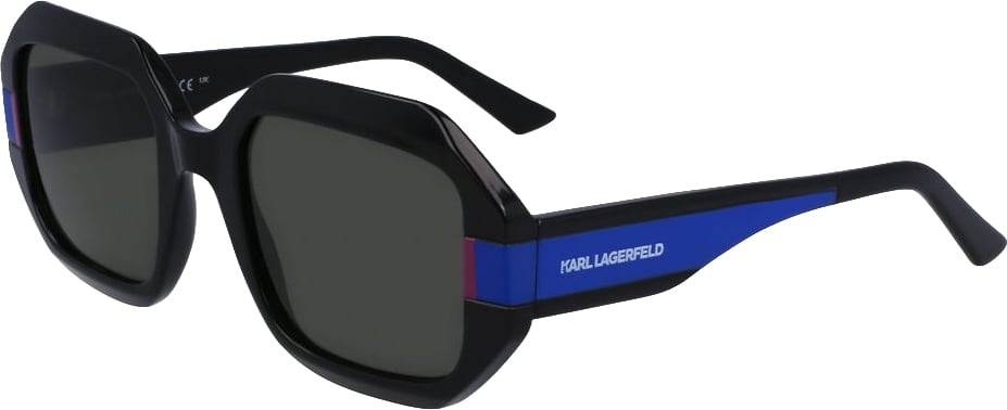 Karl Lagerfeld Black Injected Sunglasses Zwart