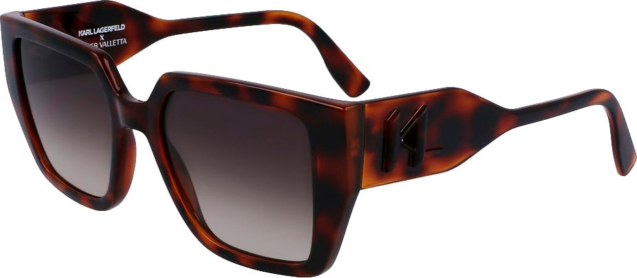 Karl Lagerfeld Brown Injected Sunglasses Bruin