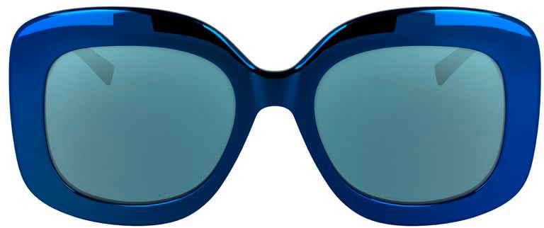Karl Lagerfeld Blue Injected Sunglasses Blauw