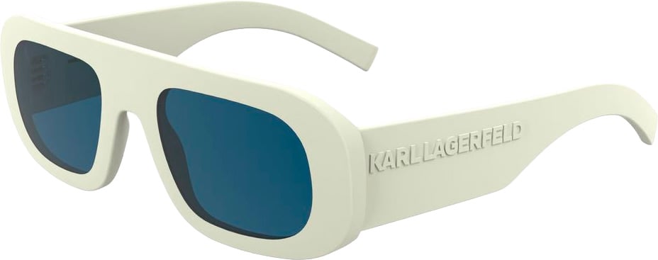 Karl Lagerfeld White Injected Sunglasses Wit