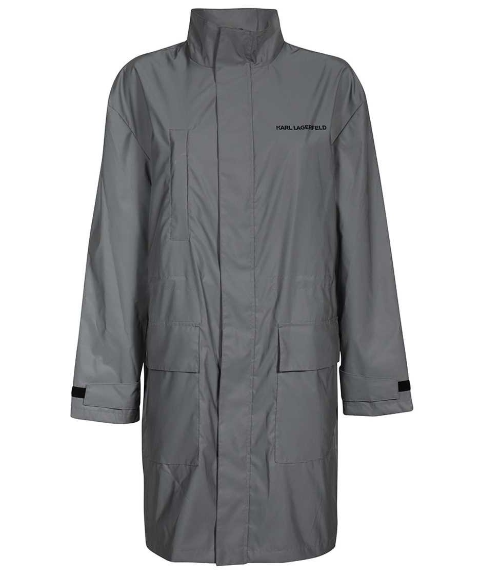 Karl Lagerfeld Techno fabric jacket Zilver