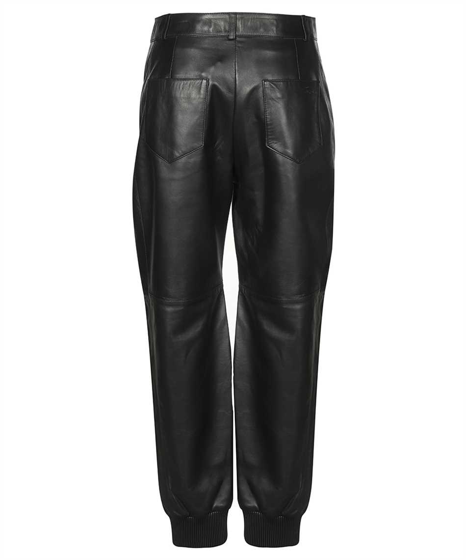 Karl Lagerfeld Leather pants Zwart