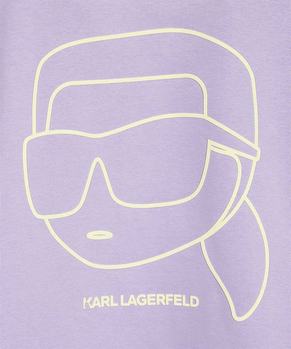 Karl Lagerfeld Cotton hoodie Geel