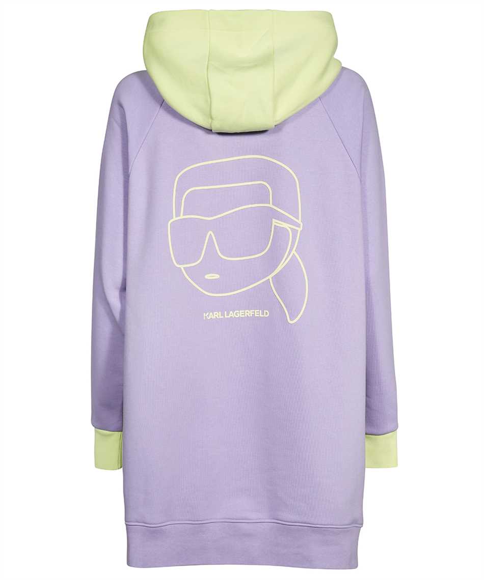 Karl Lagerfeld Cotton hoodie Geel