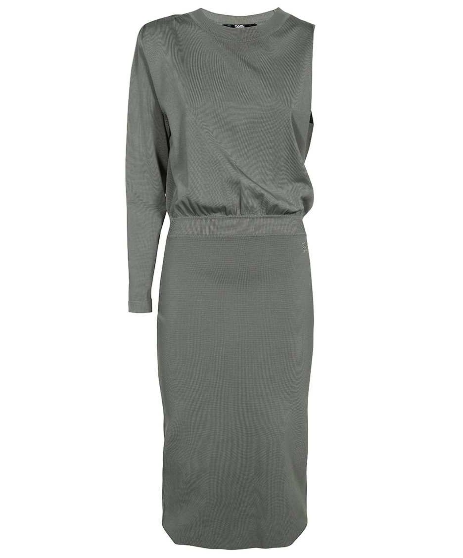 Karl Lagerfeld Viscose blend dress Groen