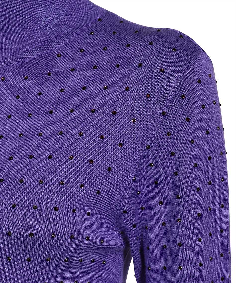 Karl Lagerfeld Knitted dress Paars