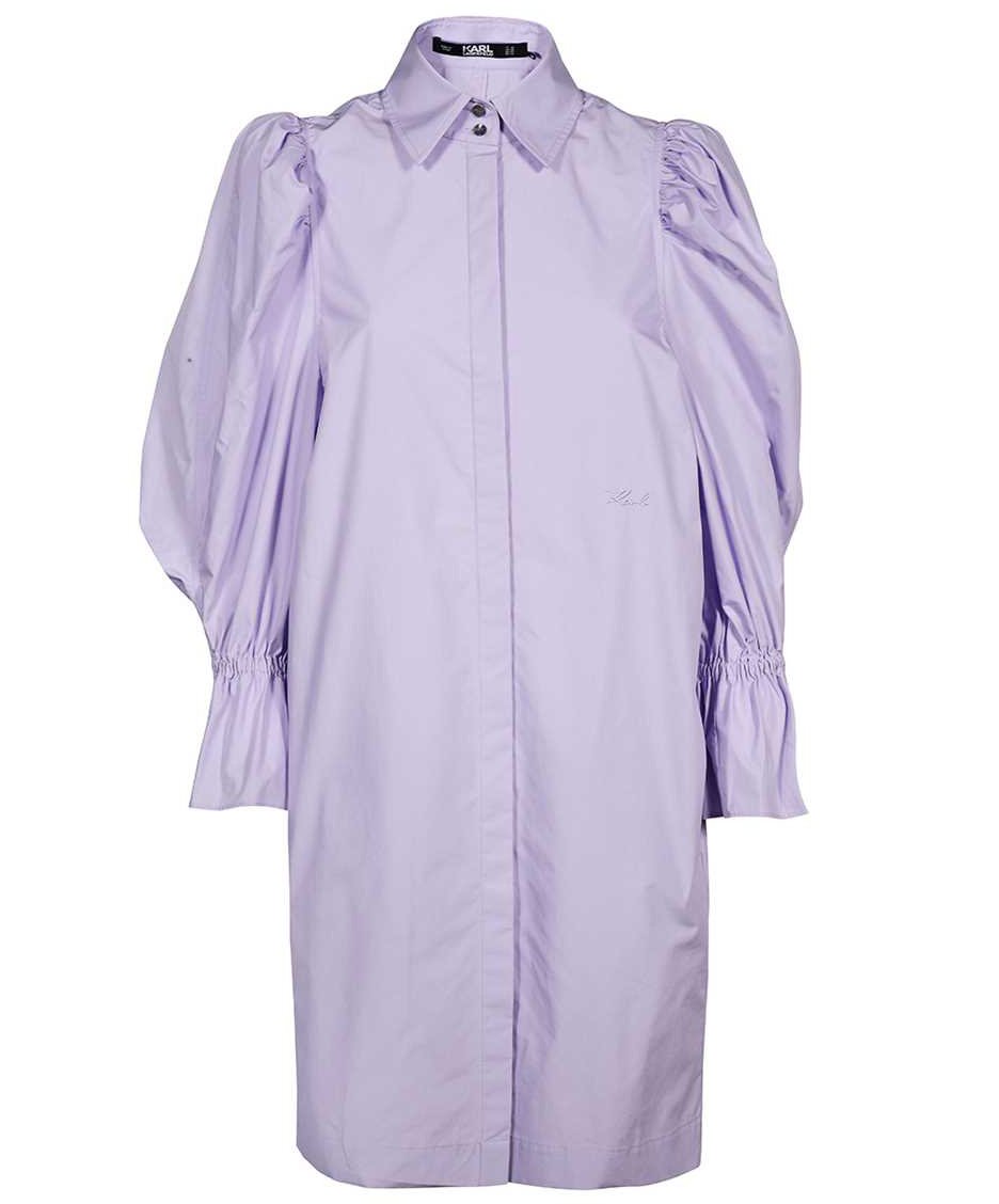 Karl Lagerfeld Cotton dress Paars