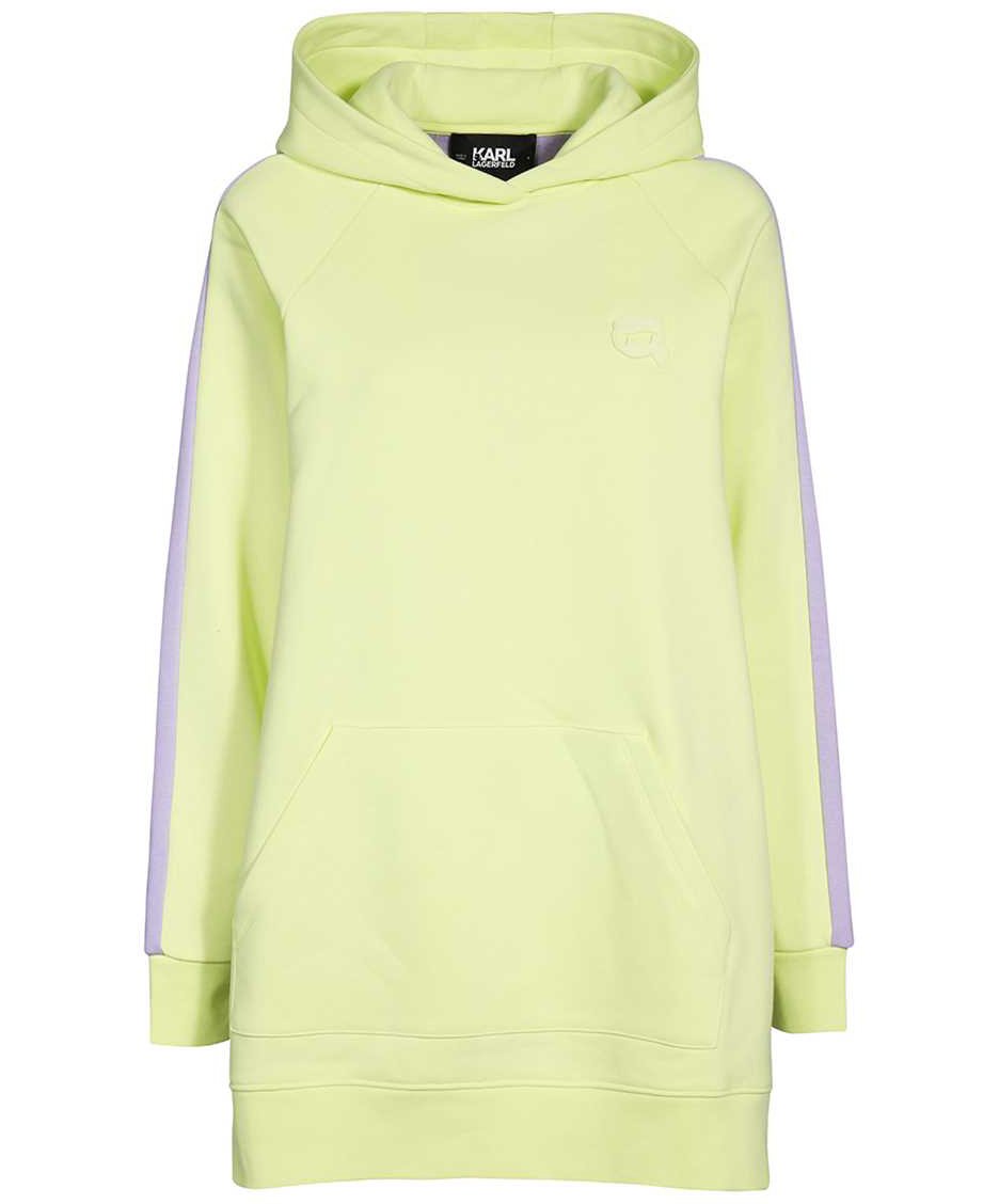 Karl Lagerfeld Cotton hoodie Geel