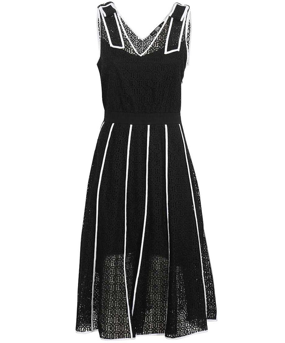 Karl Lagerfeld Lace dress Zwart