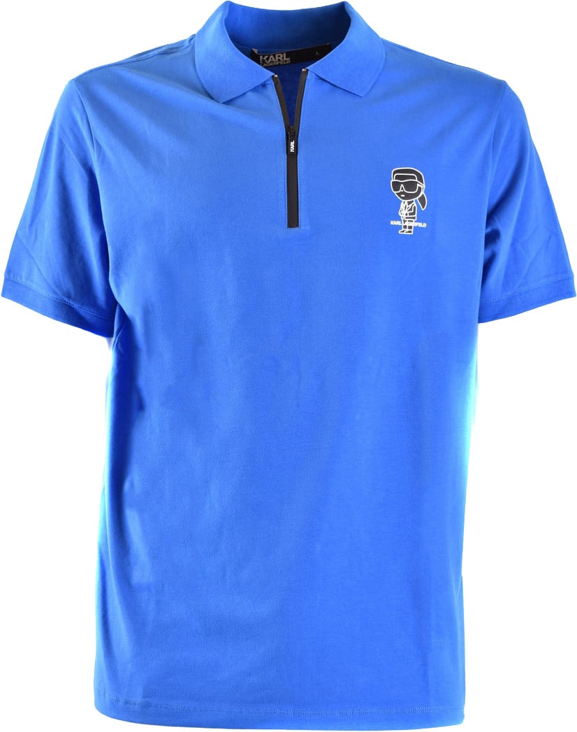 Karl Lagerfeld Karl Lagerfeld Men Polo Blauw