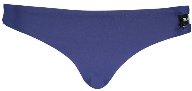 Karl Lagerfeld Karl Lagerfeld Blue Polyamide Women's Swim Brief Blauw