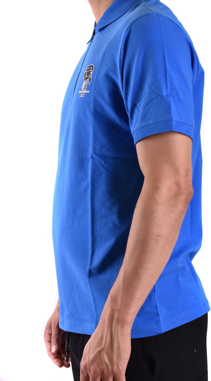 Karl Lagerfeld T-shirt Blue Blauw