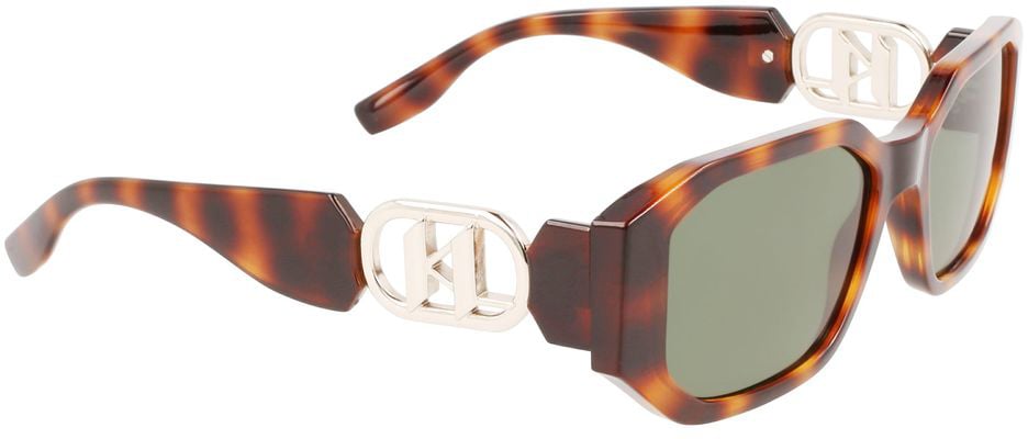 Karl Lagerfeld Brown Injected Sunglasses Bruin