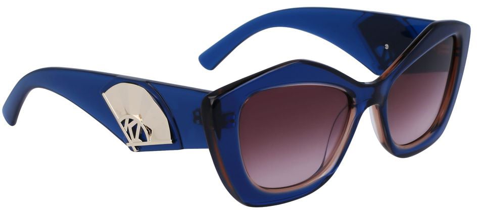 Karl Lagerfeld Blue Acetate Sunglasses Blauw