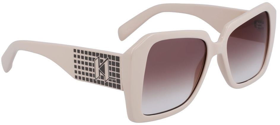 Karl Lagerfeld White Injected Sunglasses Wit