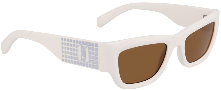 Karl Lagerfeld White Injected Sunglasses Wit