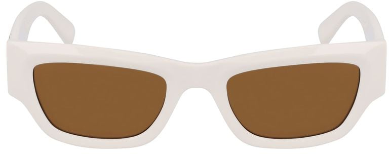 Karl Lagerfeld White Injected Sunglasses Wit