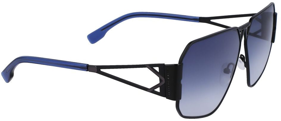 Karl Lagerfeld Black Metal Sunglasses Zwart