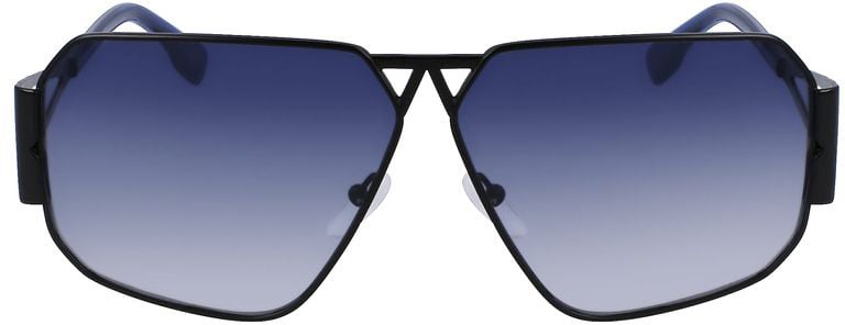 Karl Lagerfeld Black Metal Sunglasses Zwart