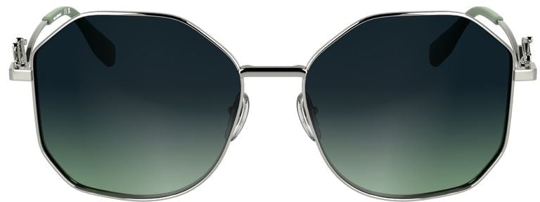 Karl Lagerfeld Gray Metal Sunglasses Grijs