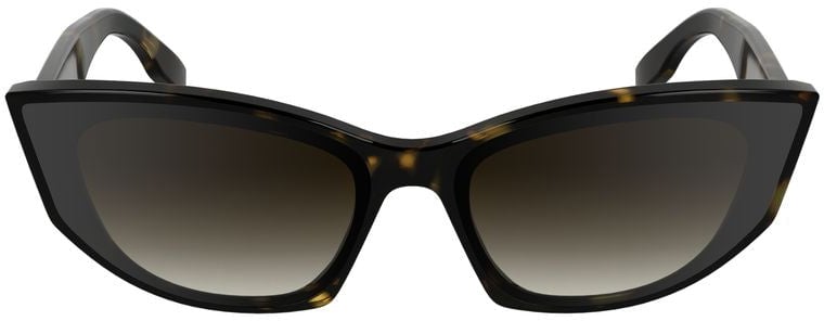 Karl Lagerfeld Black Acetate Sunglasses Zwart