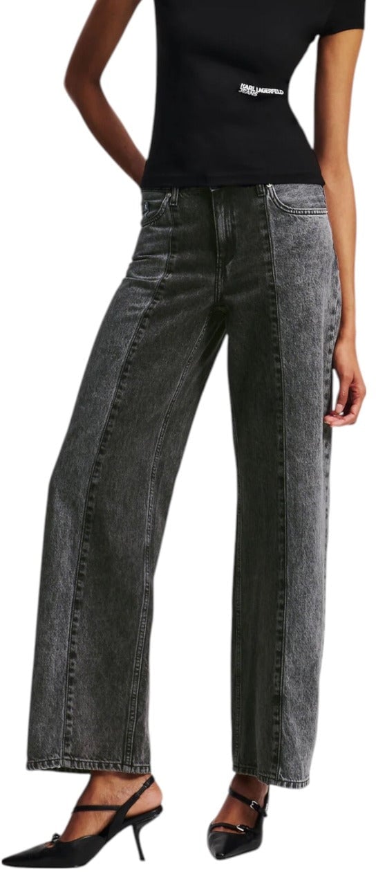 Karl Lagerfeld Jeans Women Jeans Zwart