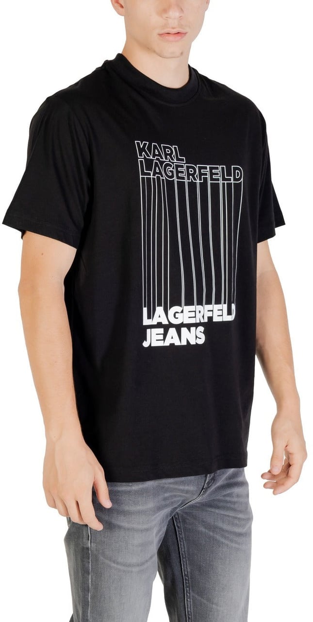 Karl Lagerfeld Jeans Men T-Shirt Zwart