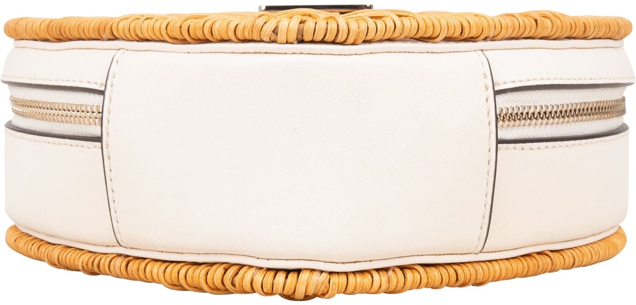 Kate Spade New York Kate Spade Love Shack Heart Wicker Crossbody Bag Wit