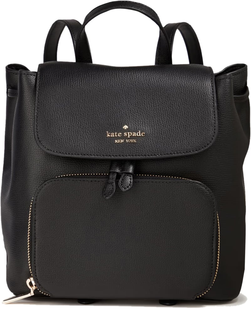 Kate Spade New York Kristi Medium Flap Backpack Zwart