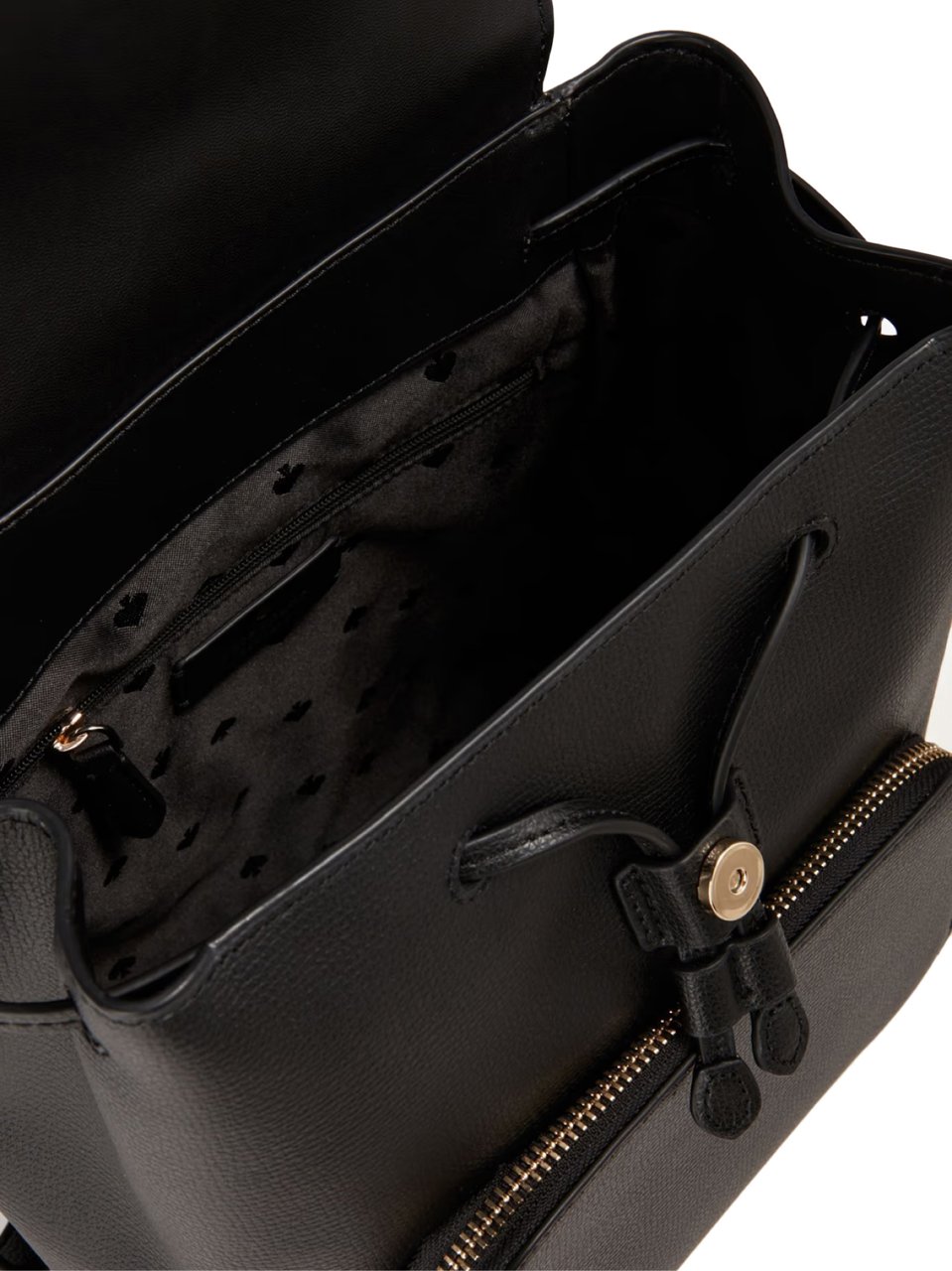 Kate Spade New York Kristi Medium Flap Backpack Zwart