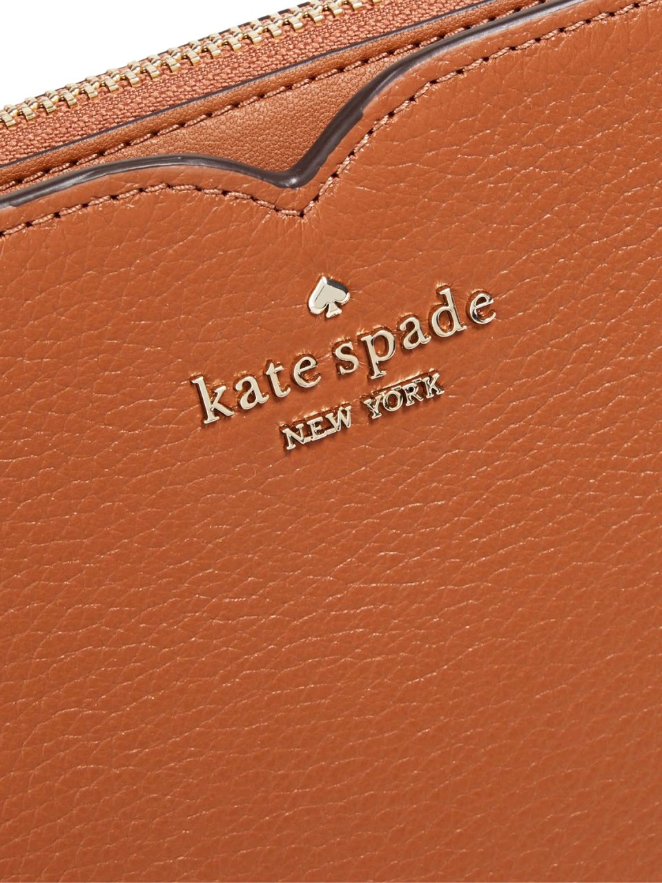 Kate Spade New York Harlow Pebbled Leather Crossbody Bag Bruin