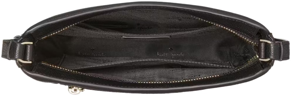 Kate Spade New York Leila Top Zip Crossbody Bag Zwart