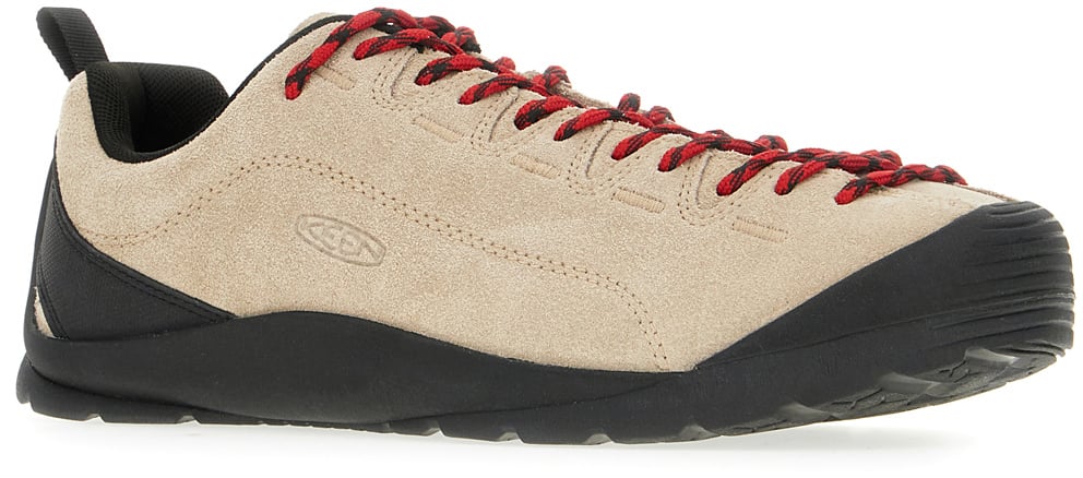 Keen Cappuccino suede Jasper sneakers Neutraal
